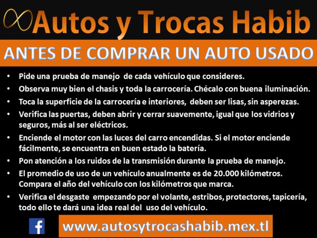 Antes de comprar tu vehículo considera estos puntos.